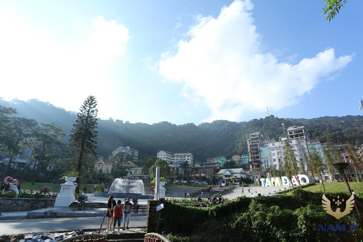 Nam A Hotel Tam Ðảo Exterior foto